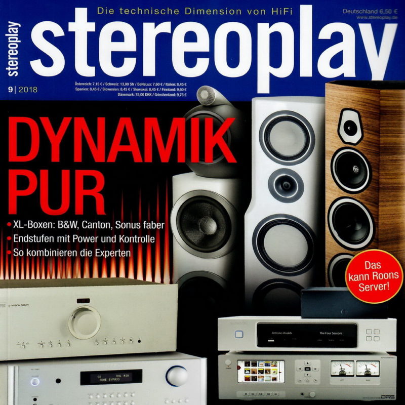 Cover Stereoplay Magazin 9/2018
