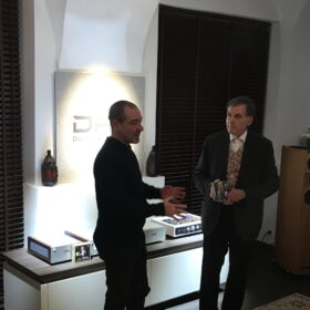 Claudio Vandelli mit Dr. Ludwig Flich